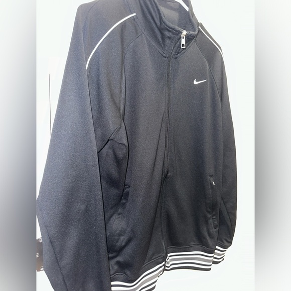 NIKE athletic department zippered warm up jacket great cond. size m - Picture 5 of 15